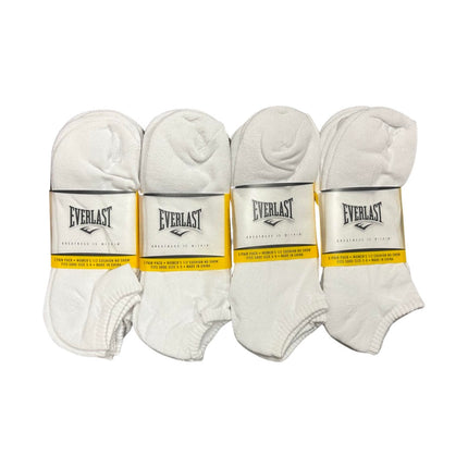 Everlast 12 pack Womens 1/2 Cushion No Show Size 5-9