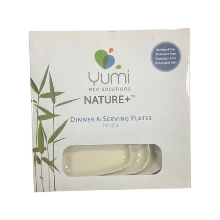 Natural Bamboo Dinner and Serving Plates Yumi Nature+™