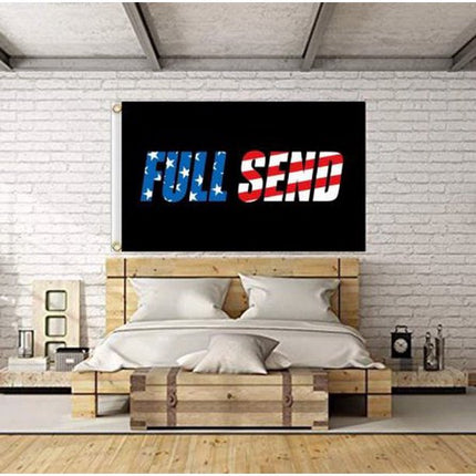 Full Send US Flag, 3×5 Feet