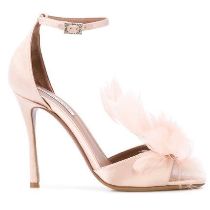Tabitha Simmons Avery Rose Satin/Rose Feather