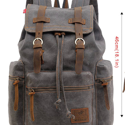 Augur High Capacity Canvas Vintage Backpack
