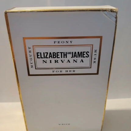 Elizabeth & James Nirvana White 3.4 oz EDP Spray~New/open imperfect box~