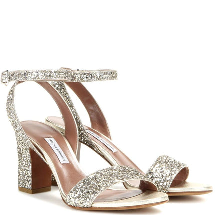 Tabitha Simmons Leticia Champagne Glitter/Met